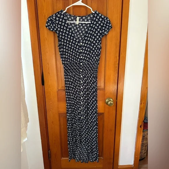 chinese dress ladies Classic Cotton Tulip Dress - Bebop Print FINAL SALE (No Returns) main image 1